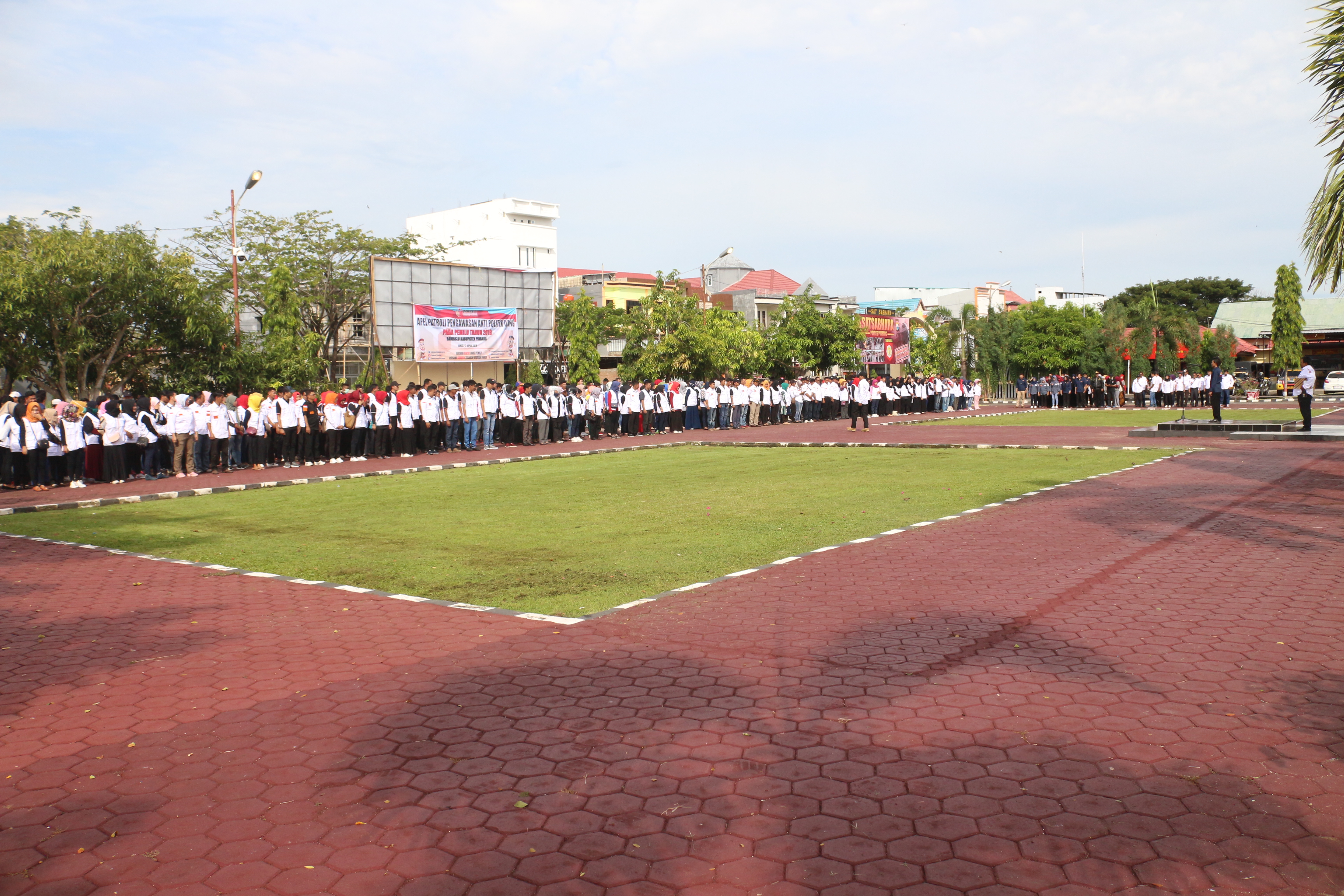 Bawaslu Kabupaten Pinrang, Menggelar Apel Siaga Patroli Pengawasan