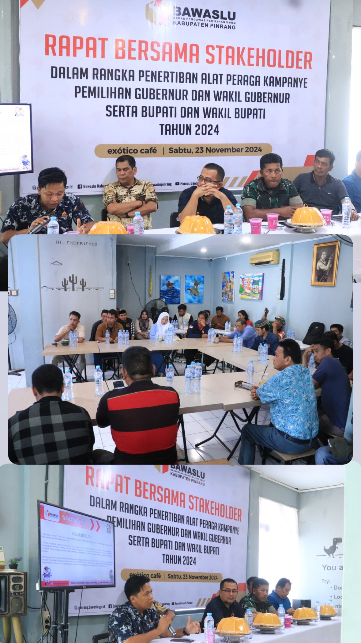 Rakor bersama stakeholder jelang penertiban APK