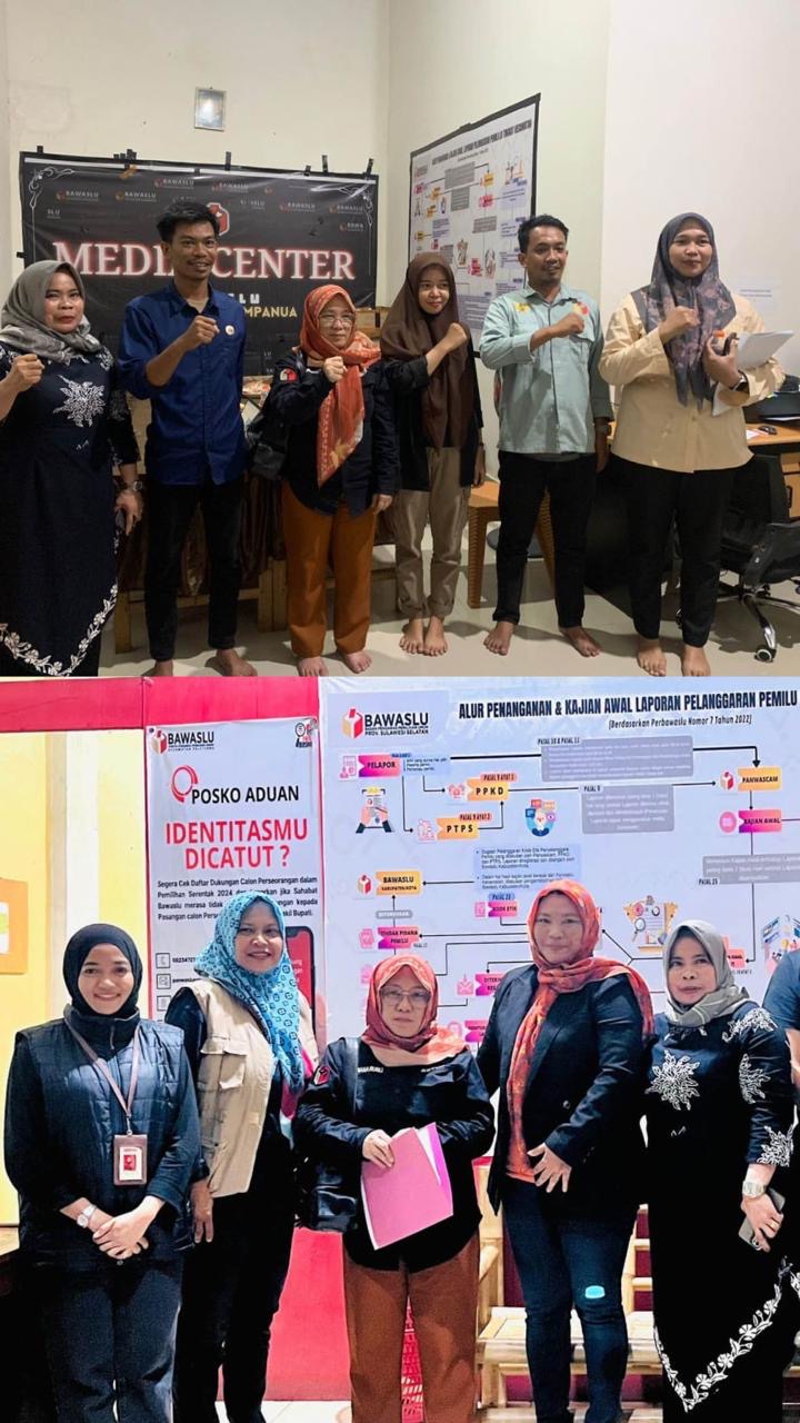 Ketua Bawaslu Provinsi Sulsel melakukan monitoring pasca Pilkada Serentak 