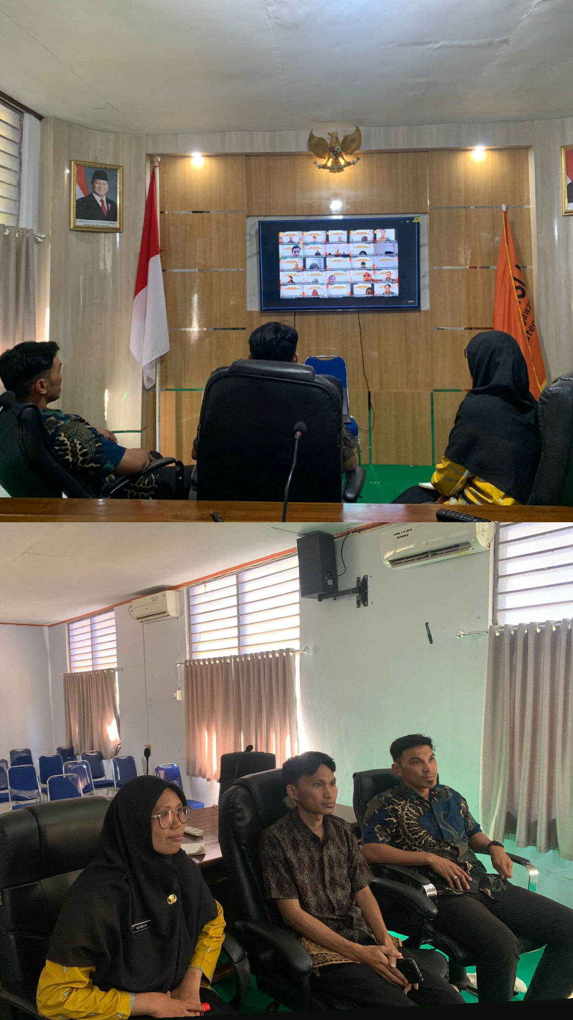 Tiga CPNS Bawaslu Pinrang ikuti KICK LATSAR dan sosialisasi mooc 2025