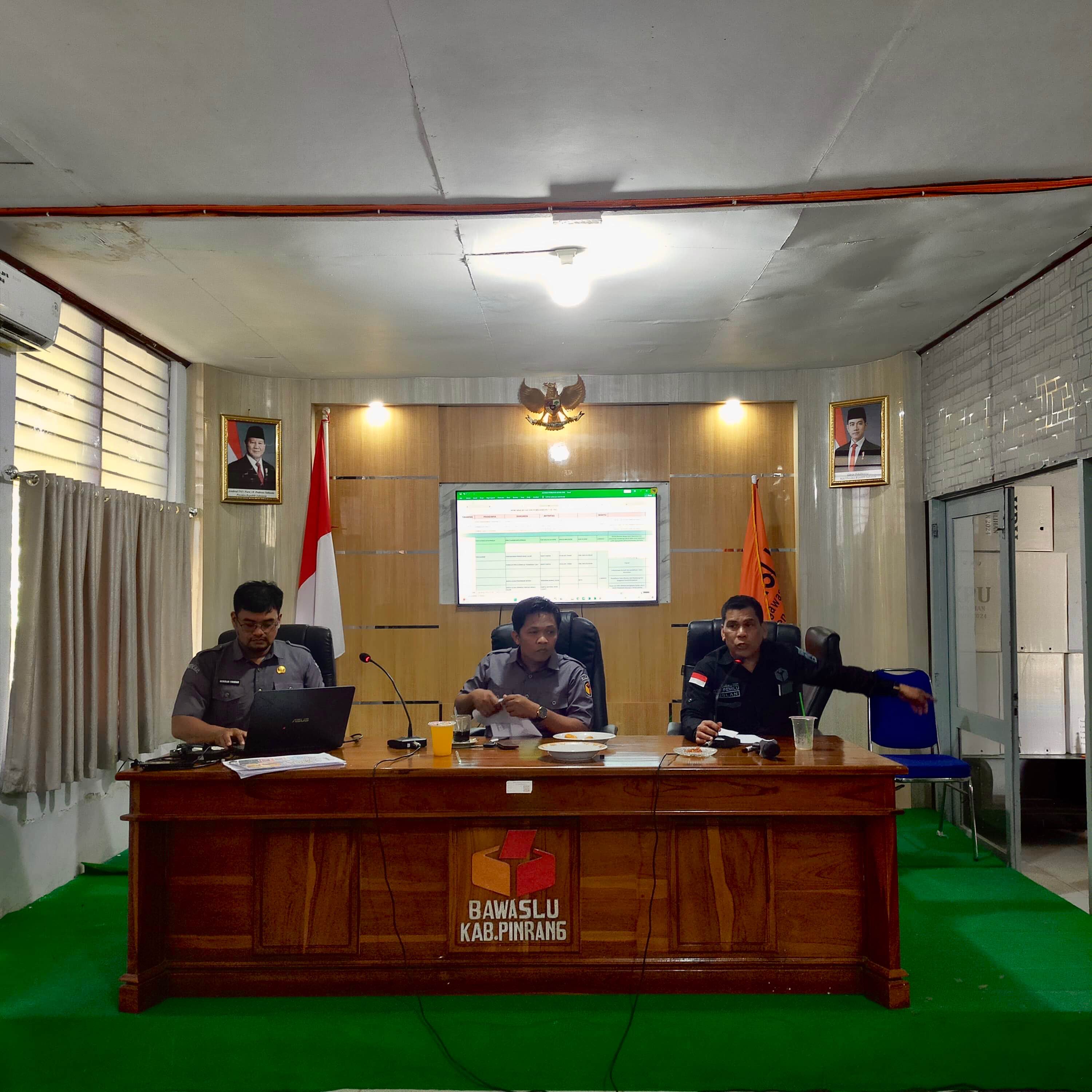 BAWASLU PINRANG SIAPKAN SIMULASI PEMILIHAN KETUA OSIS DI SMAN 7 PINRANG
