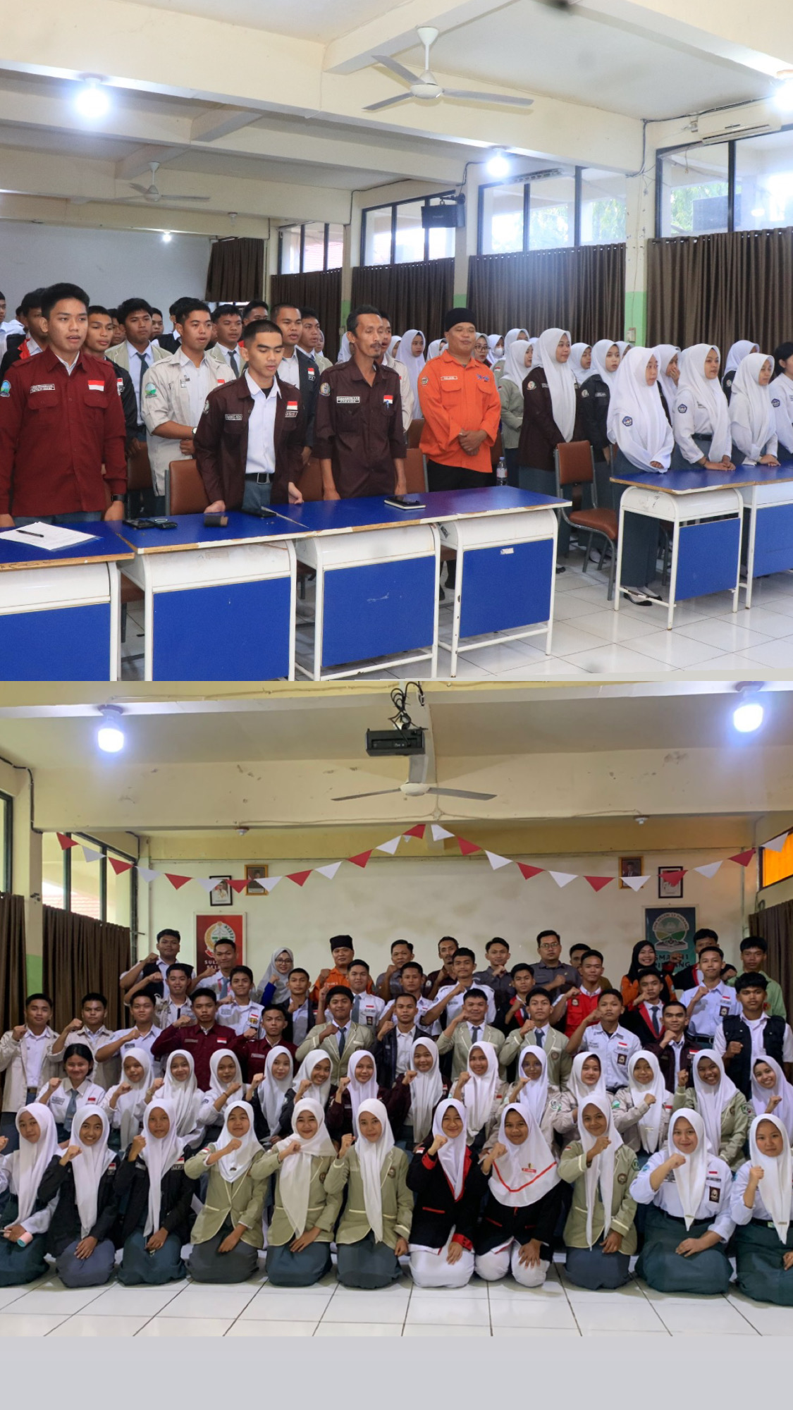Hari Kedua Sosialisasi Bawaslu Pinrang: Edukasi Pengawasan Partisipatif dan Simulasi Pemilu OSIS di Sekolah