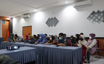 BAWASLU KABUPATEN PINRANG MENGHADIRI RAPAT EVALUASI DAFTAR PEMILIH BERKELANJUTAN TRIWULAN I