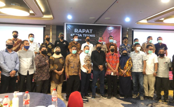 BAWASLU KABUPATEN PINRANG MENGHADIRI KEGIATAN RAPAT KERJA TEKNIS PEMBUATAN LEGAL OPINION