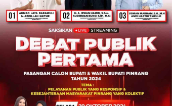 Debat publik pada tanggal 29 Oktober 2024
