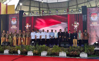 Debat perdana di Indoor Pemda Pinrang