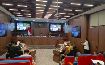 Bawaslu Sulsel Berikan Keterangan dalam Sidang Kode Etik DKPP Terkait Dugaan Ketidakprofesionalan Penyelenggara Pemilu