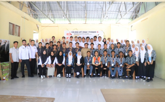 BAWASLU PINRANG LAKSANAKAN "BAWASLU GOES TO SCHOOL" DI SMAN 7 PINRANG, SIMULASI PEMILIHAN KETUA OSIS DIGELAR