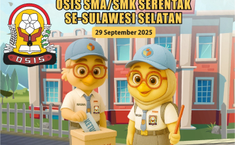 BAWASLU PINRANG UCAPKAN SELAMAT ATAS TERSELENGGARANYA PEMILIHAN KETUA OSIS SE-SULSEL BERBASIS PEMILU