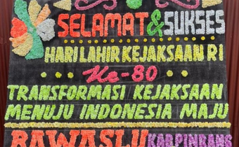 Bawaslu Pinrang Ucapkan Selamat Hari Lahir ke-80 Kejaksaan RI: "Transformasi Kejaksaan Menuju Indonesia Maju"